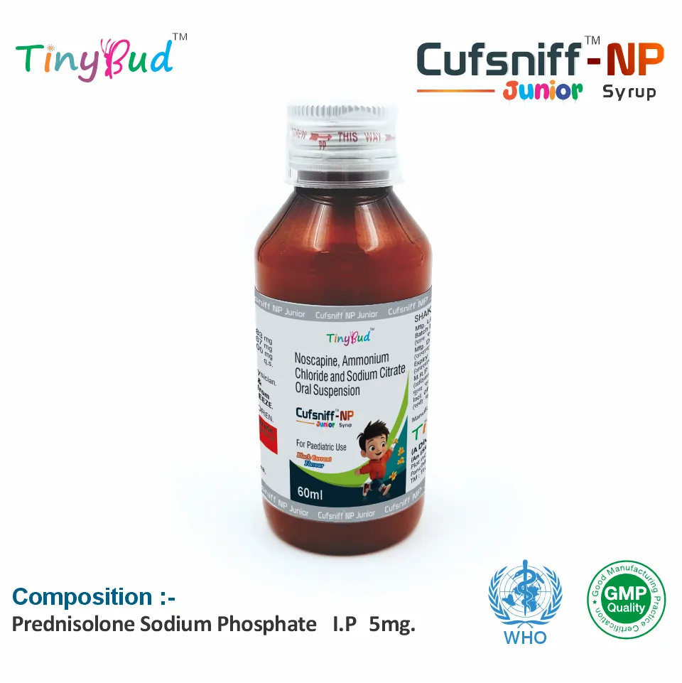 Ammonium Chloride Noscapine Sodium Citrate Syrup PCD Pharma Franchise